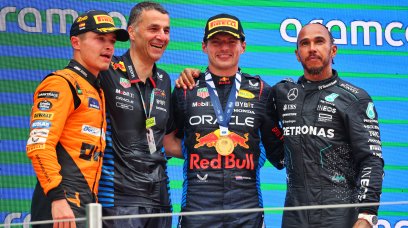 Verstappen podium spain