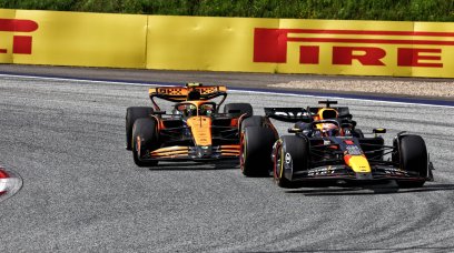 Verstappen Norris Austria crash