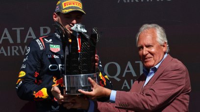 Verstappen podium Silverstone