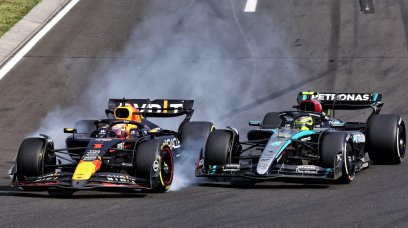 Verstappen Hamilton Hungary