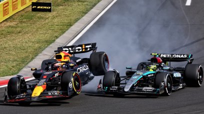Verstappen Hamilton Hungary