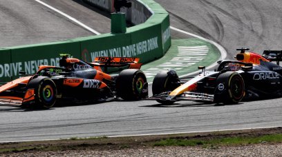 Norris Verstappen Zandvoort race