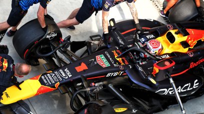 Verstappen Italy pitstop