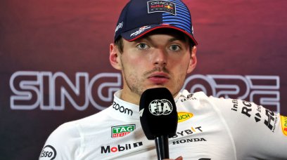 Verstappen post qualy Singapore