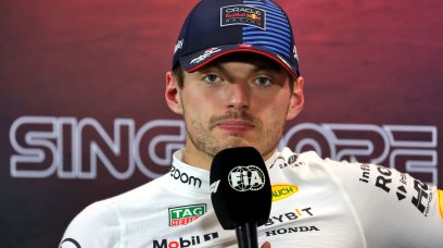 Verstappen post qualy Singapore