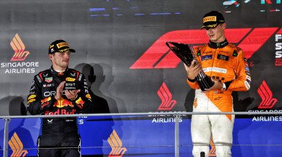 Norris Verstappen podium Singapore