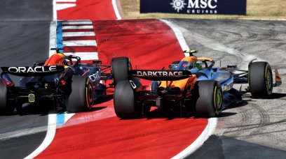 Verstappen Norris start USA
