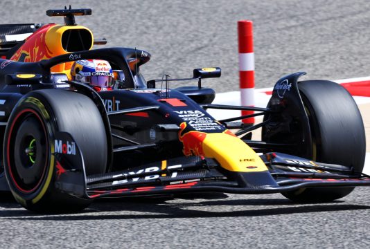 Verstappen Bahrain test