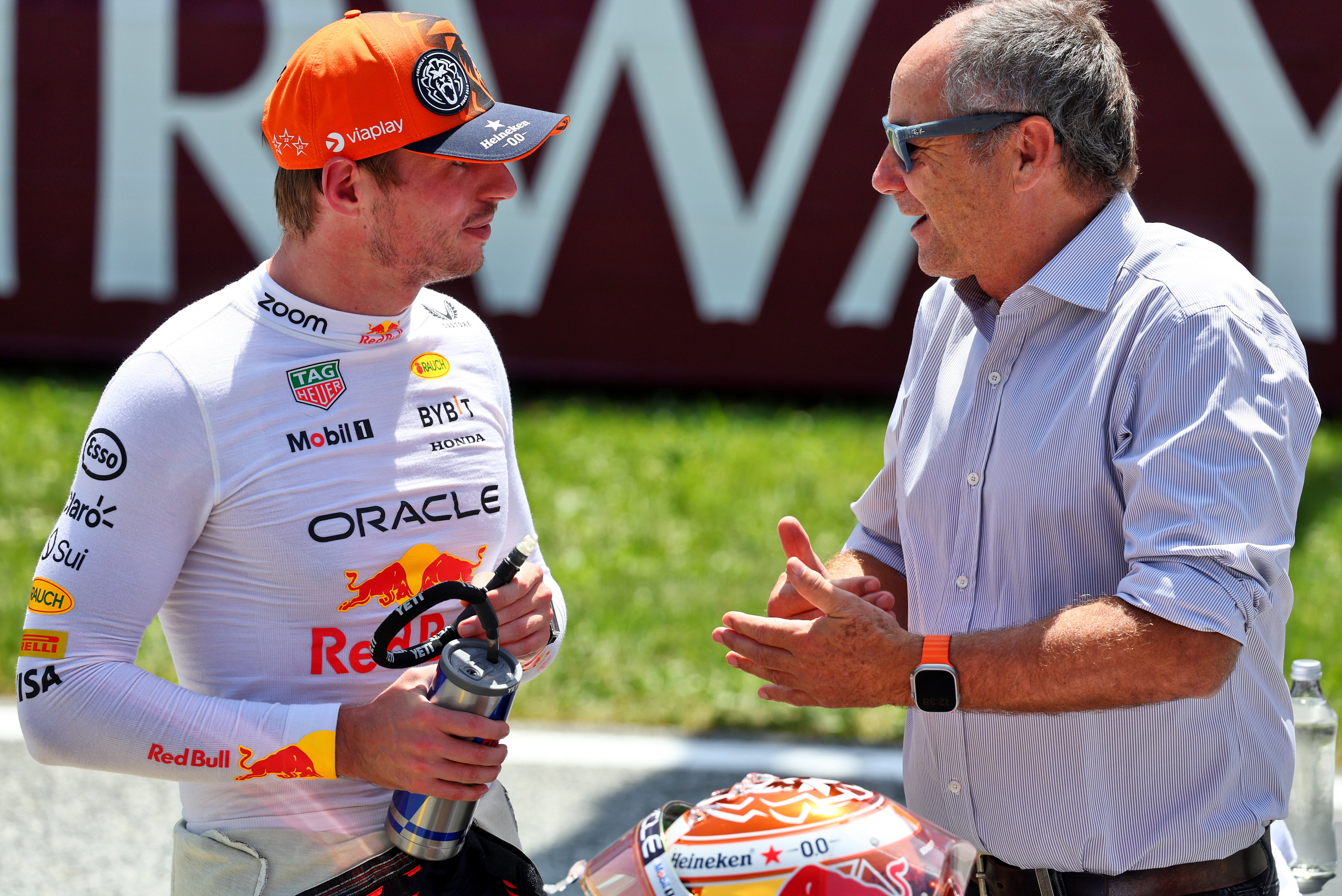 Verstappen Berger Austria