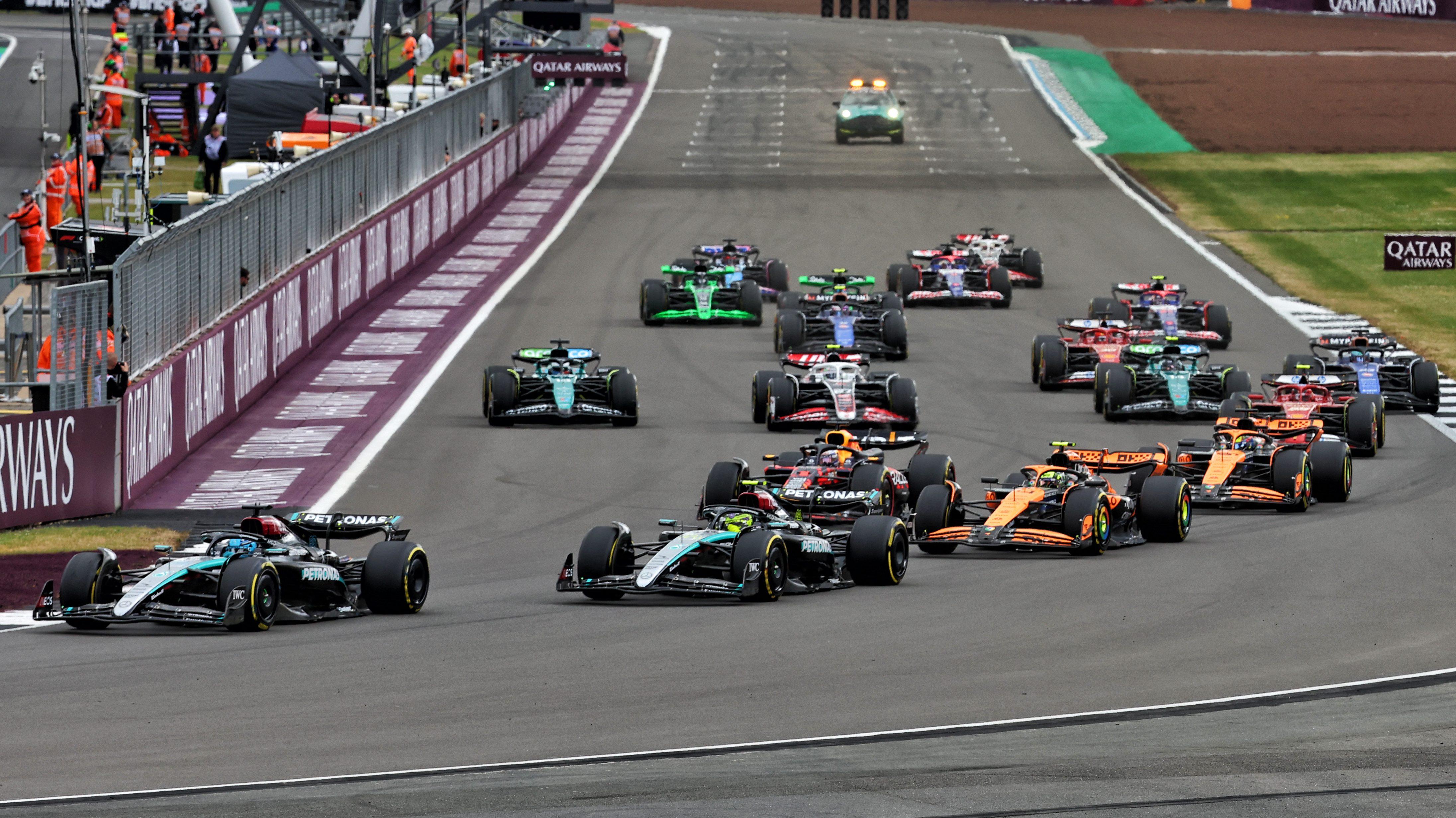 Start race Silverstone