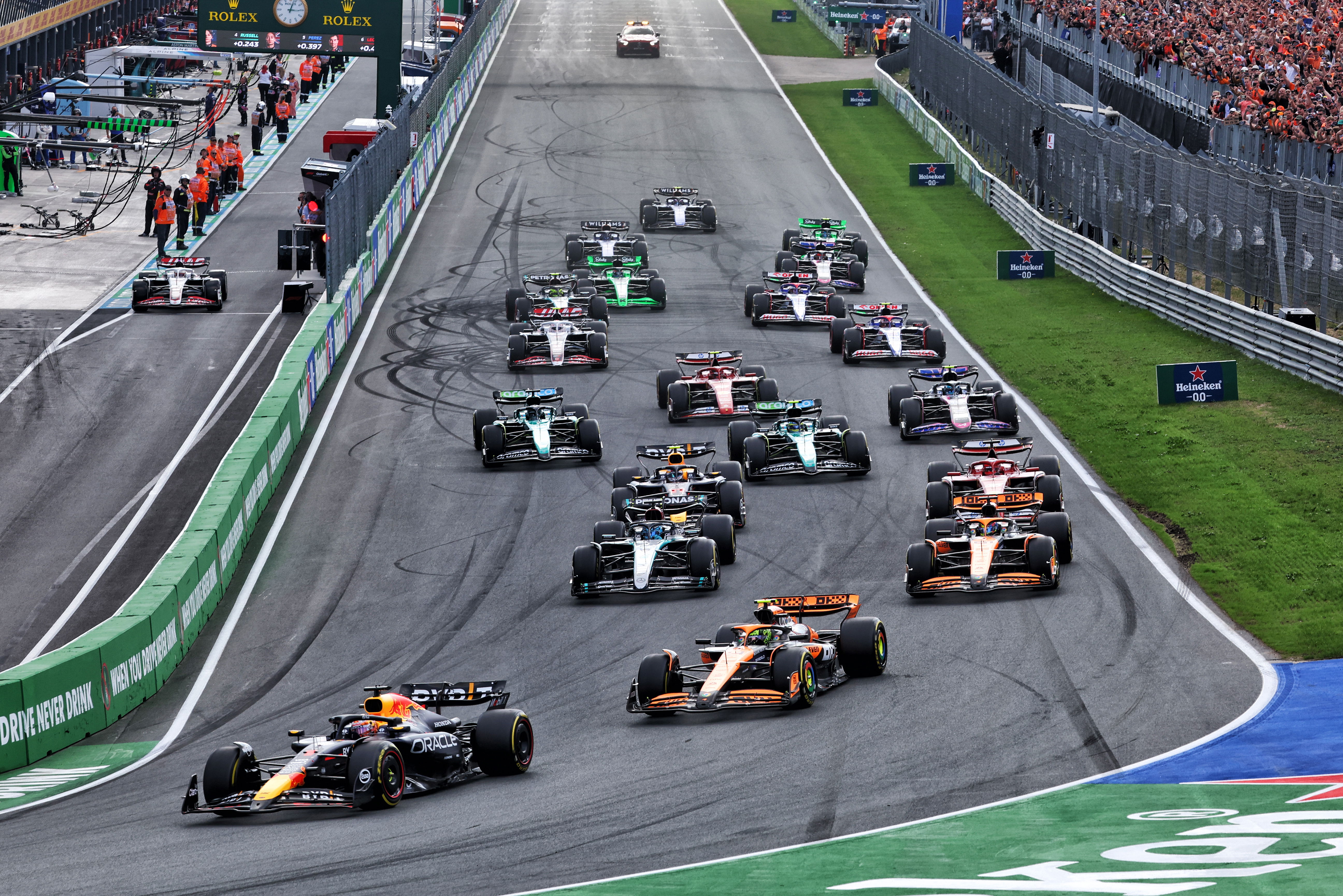 Start Dutch GP Zandvoort