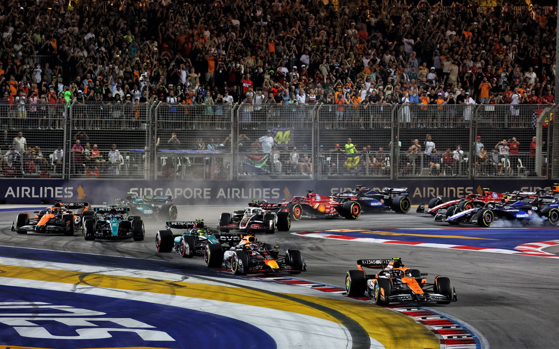 Race start GP Singapore