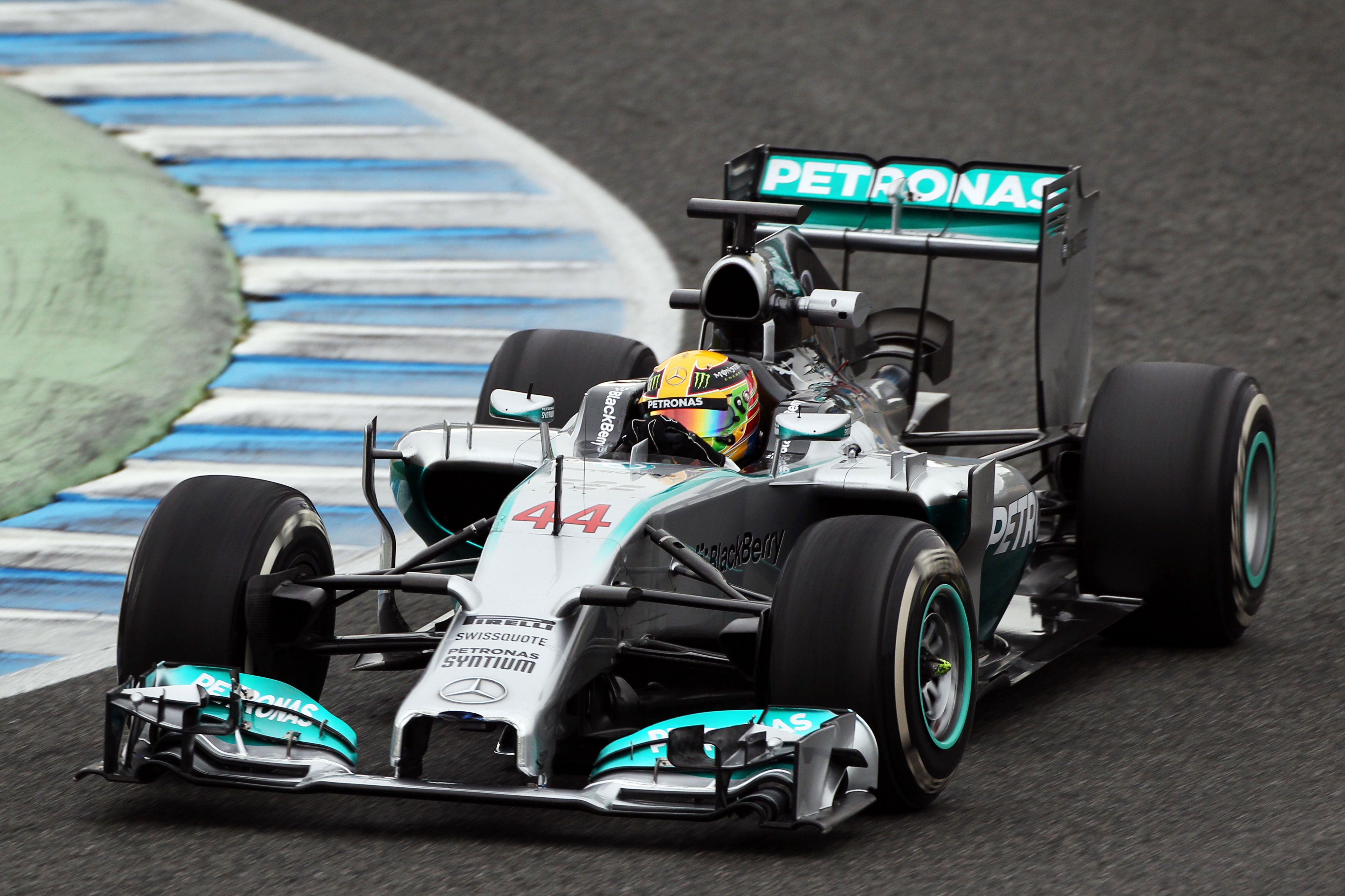Lewis Hamilton 2014 Jerez test