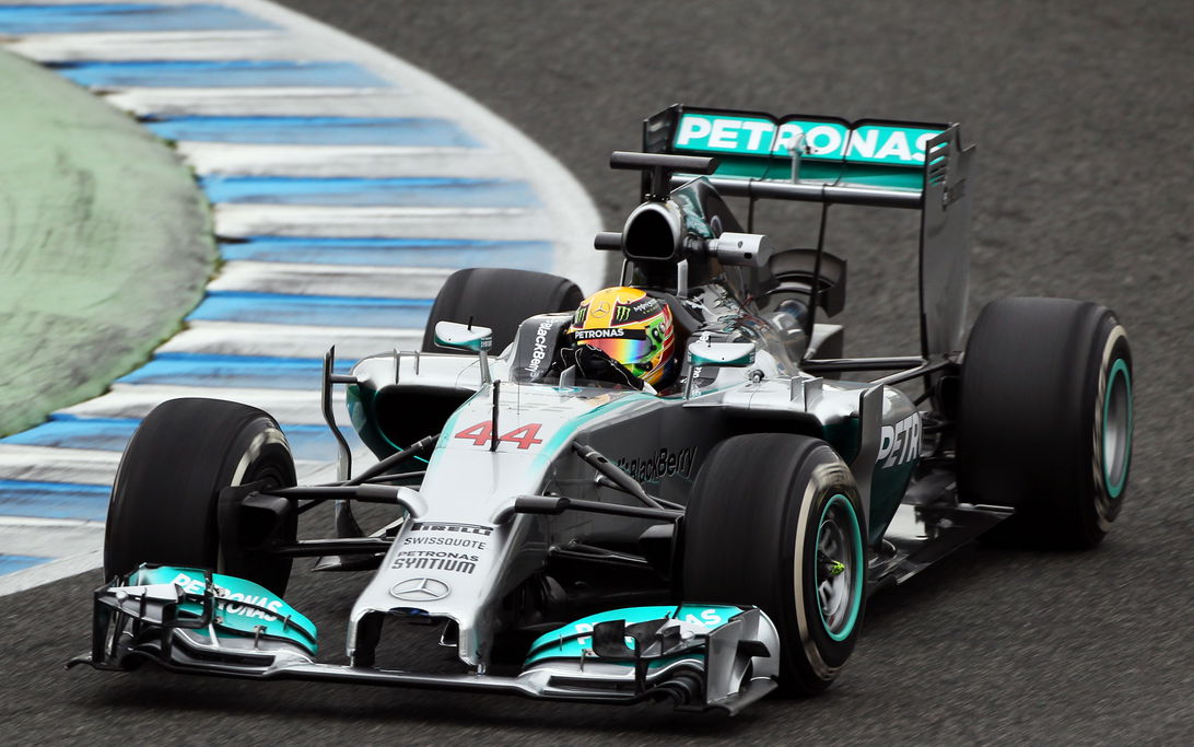Lewis Hamilton 2014 Jerez test