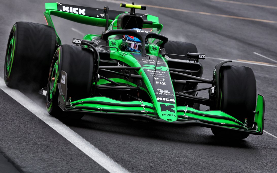 Zhou wet Qualifying Belgium