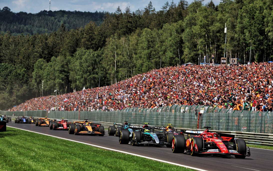Belgian GP start