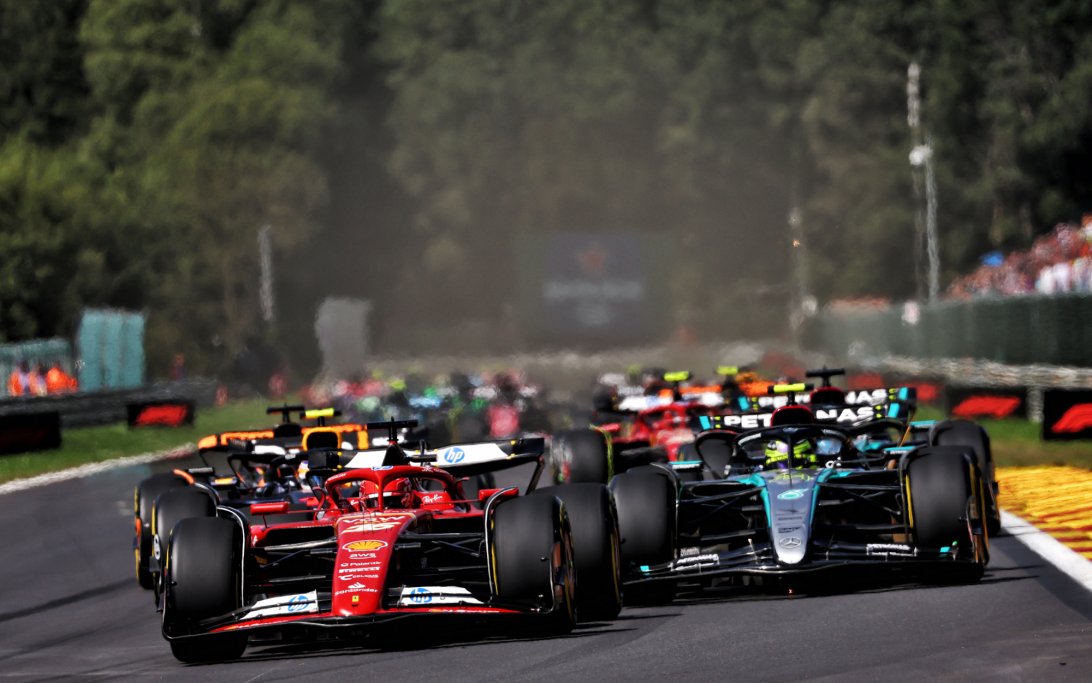 Belgian Grand Prix start