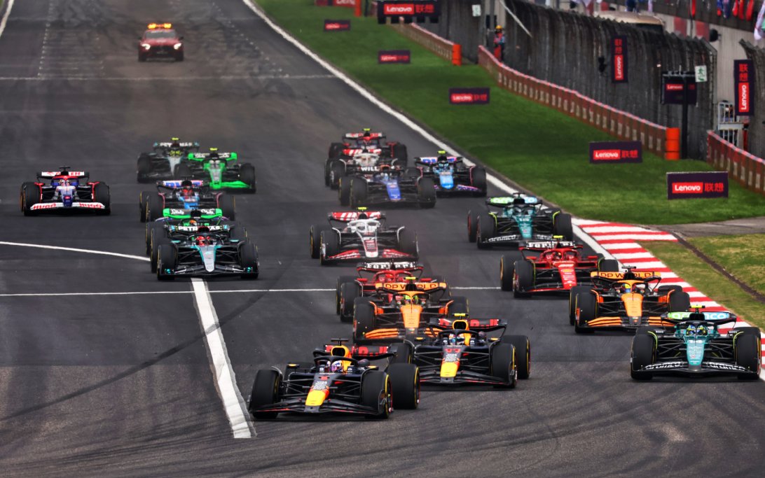 China race start