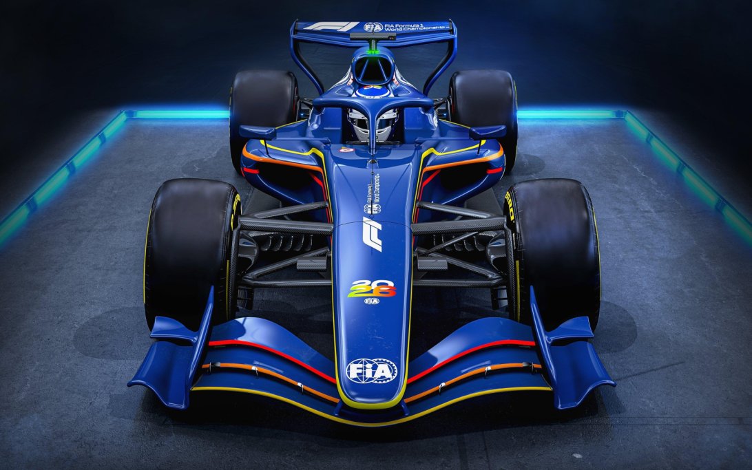 F1 Car 2025 Front