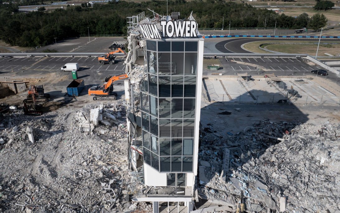 Hungaroring demolition