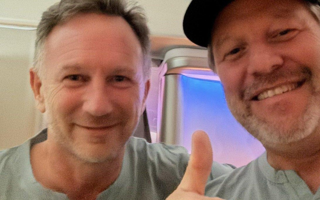 Horner Brown mid air