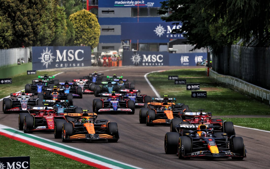 Imola race start