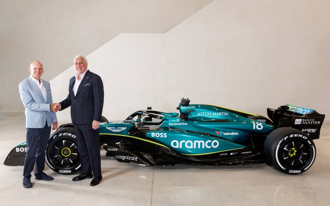 Newey Lawrence Stroll Aston Martin