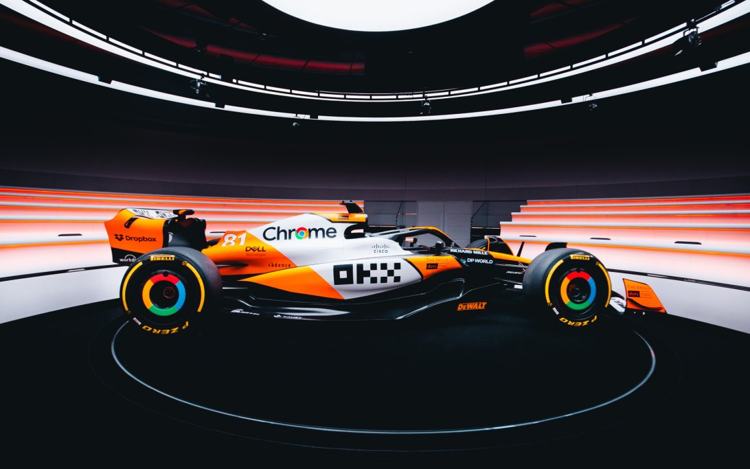 Mc Laren Singapore Livery
