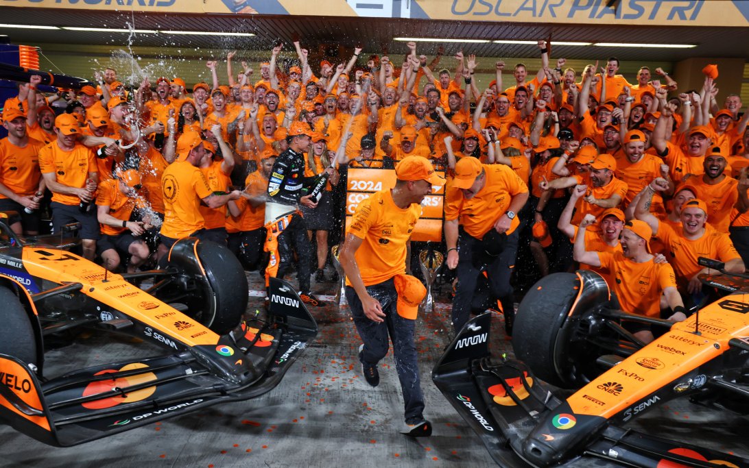 Mc Laren celebrations