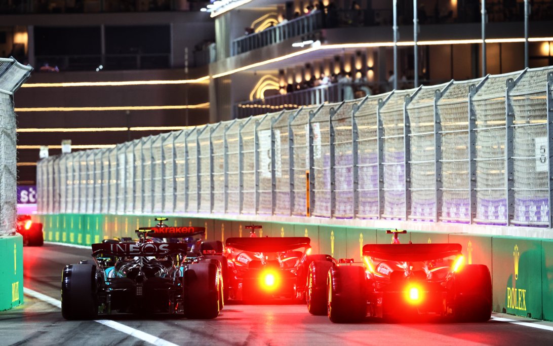 Pit lane Saudi Arabia