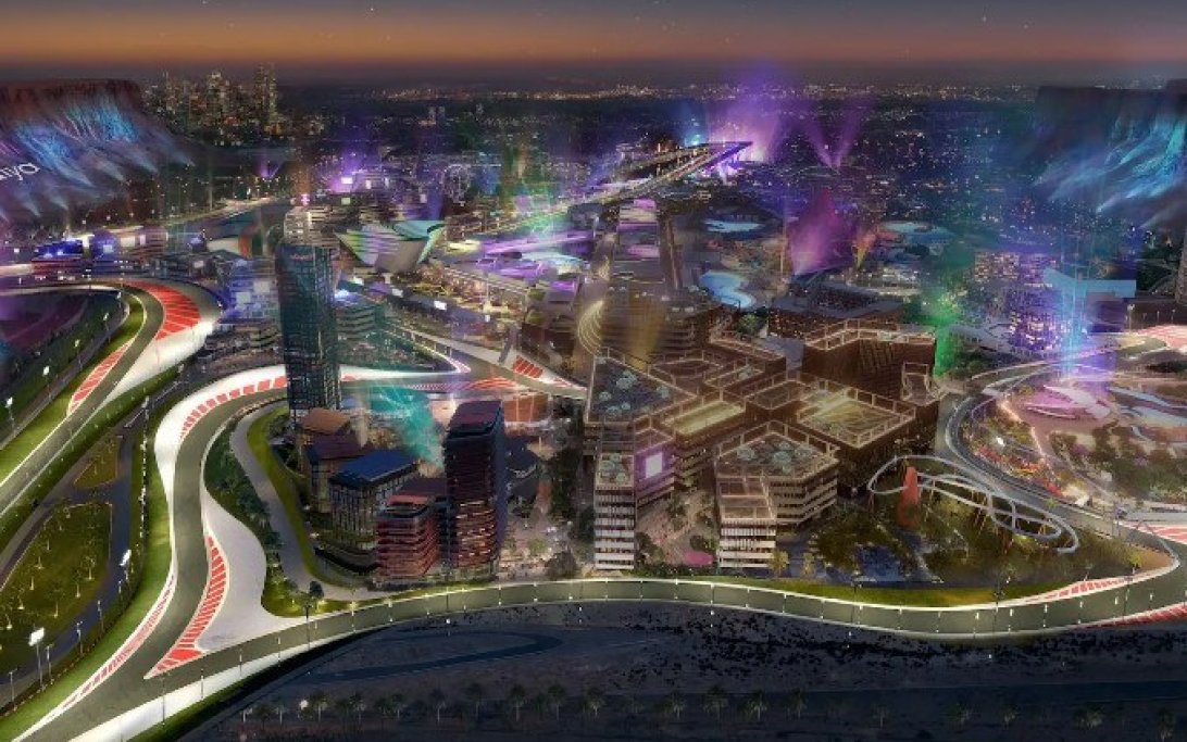 Qiddiya Street track