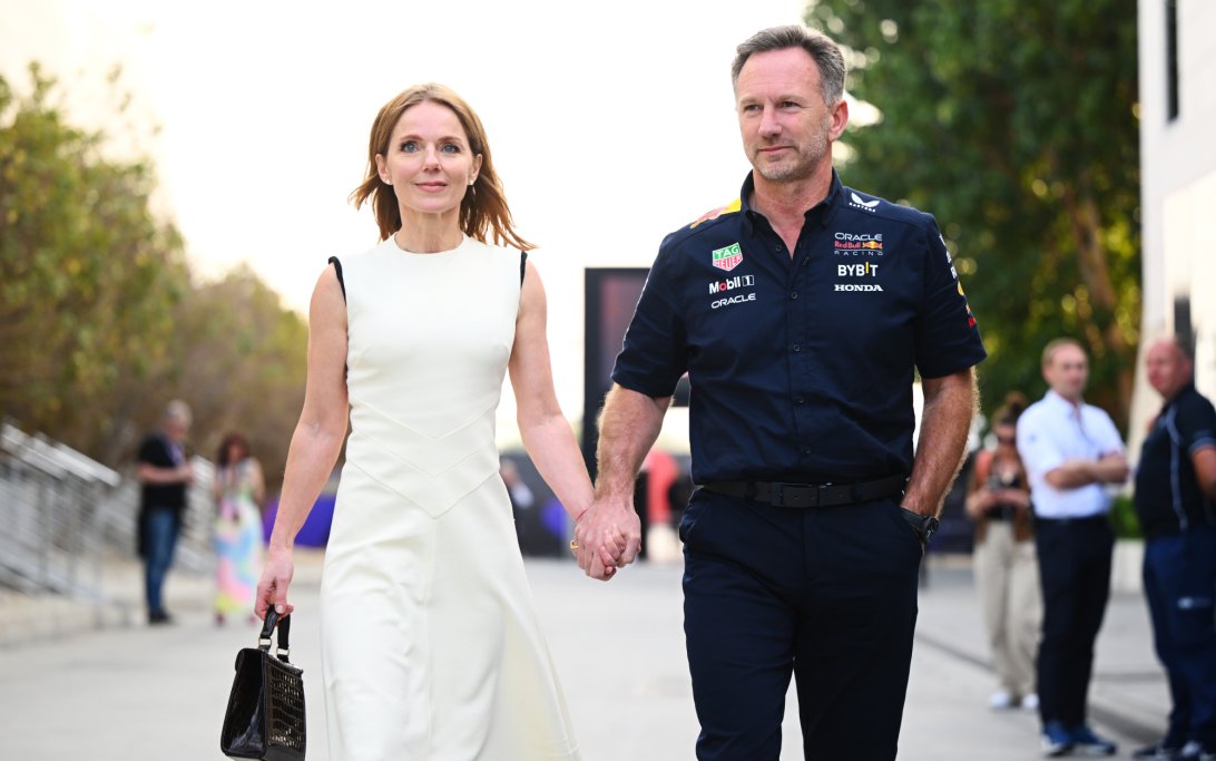 Geri Horner Christian Horner Bahrain 2024