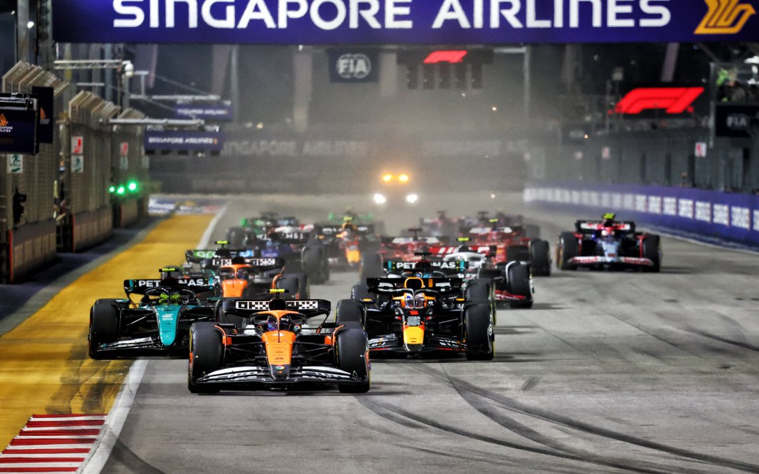 Singapore race start