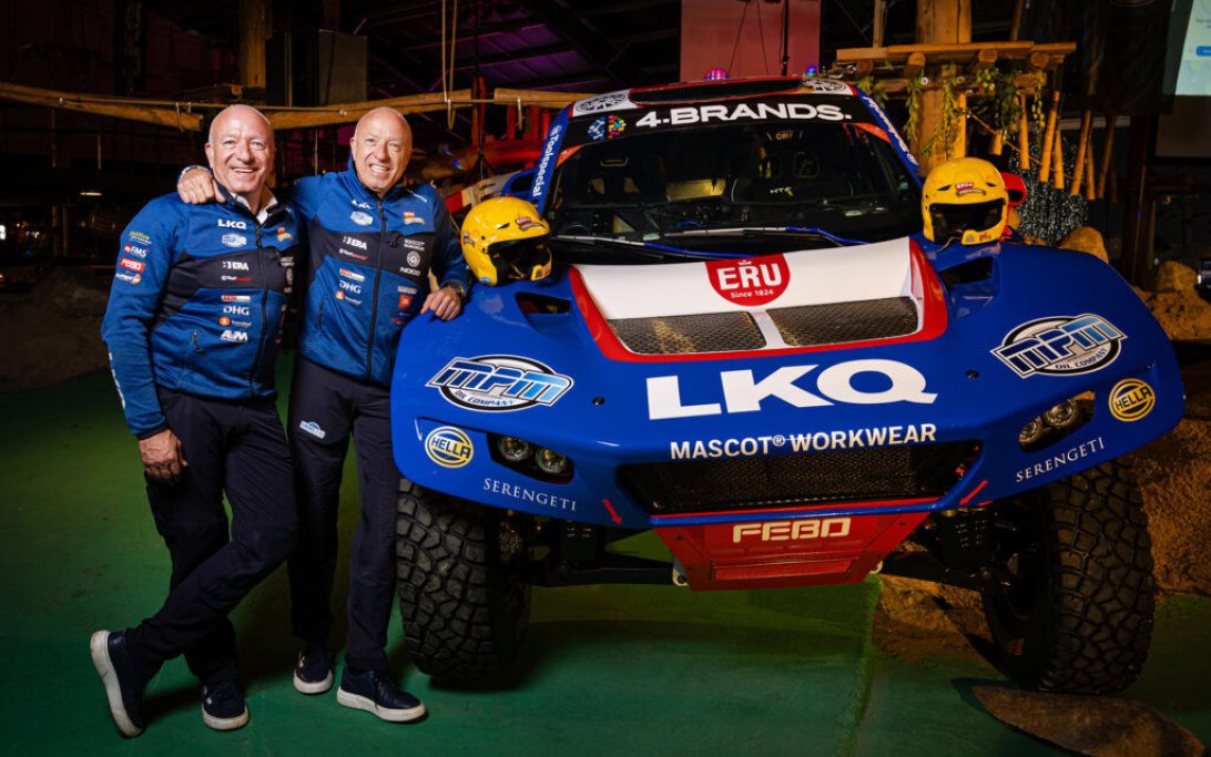 Tim en Tom Coronel Dakar Rally