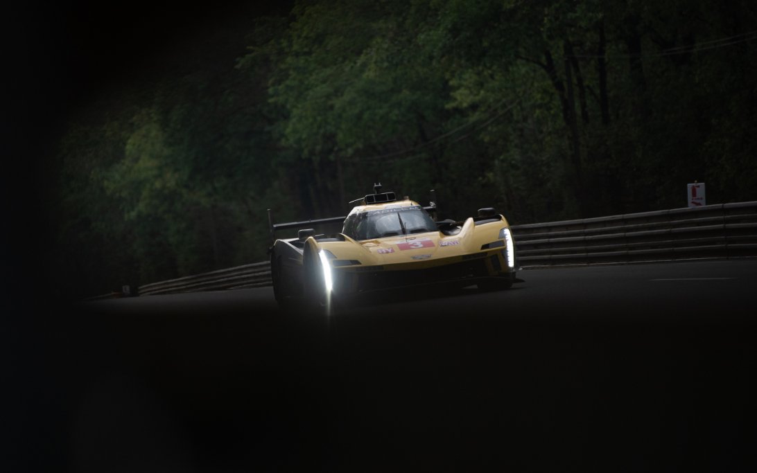 Van der Zande Le Mans test