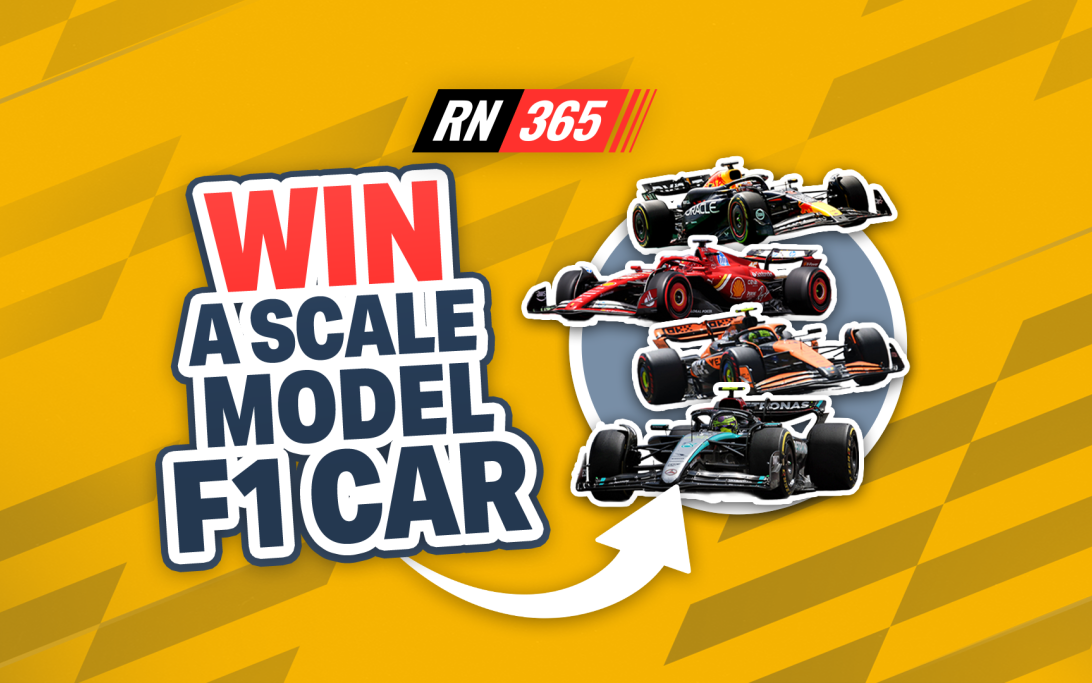 Win a scale model F1 car