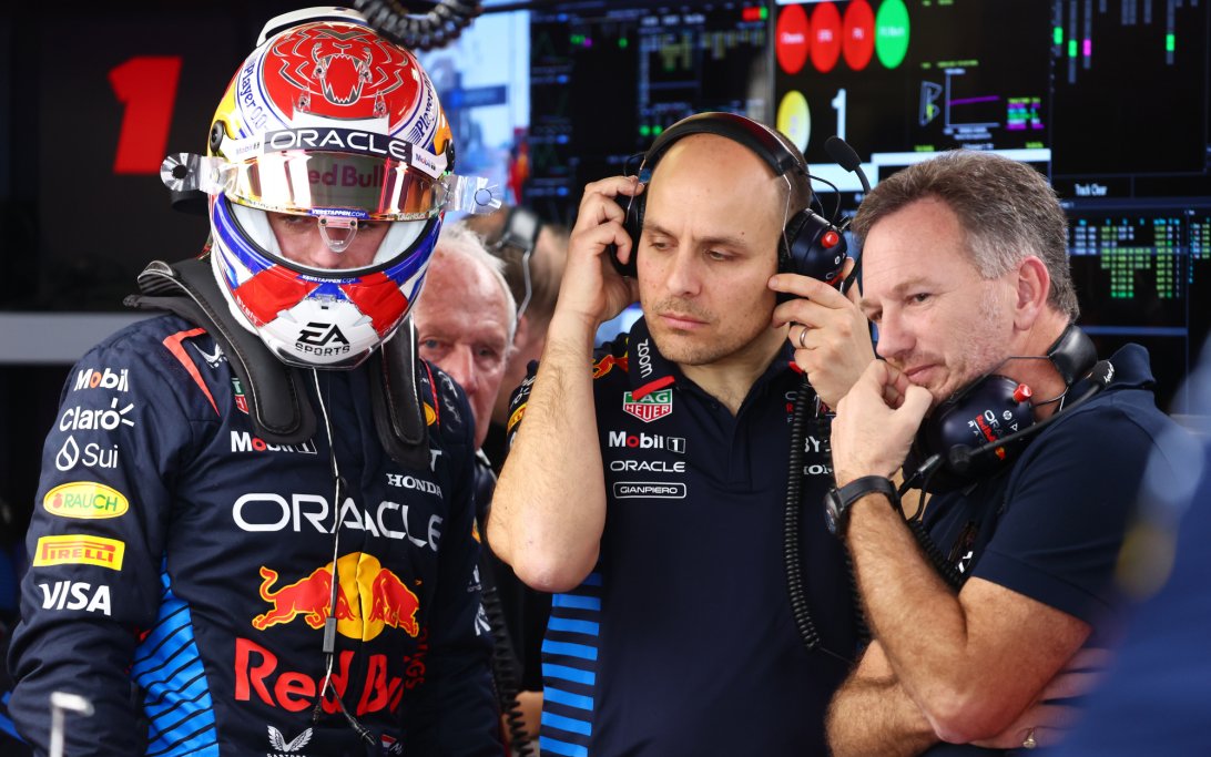 Horner Bahrain 2024 Verstappen Lambiase