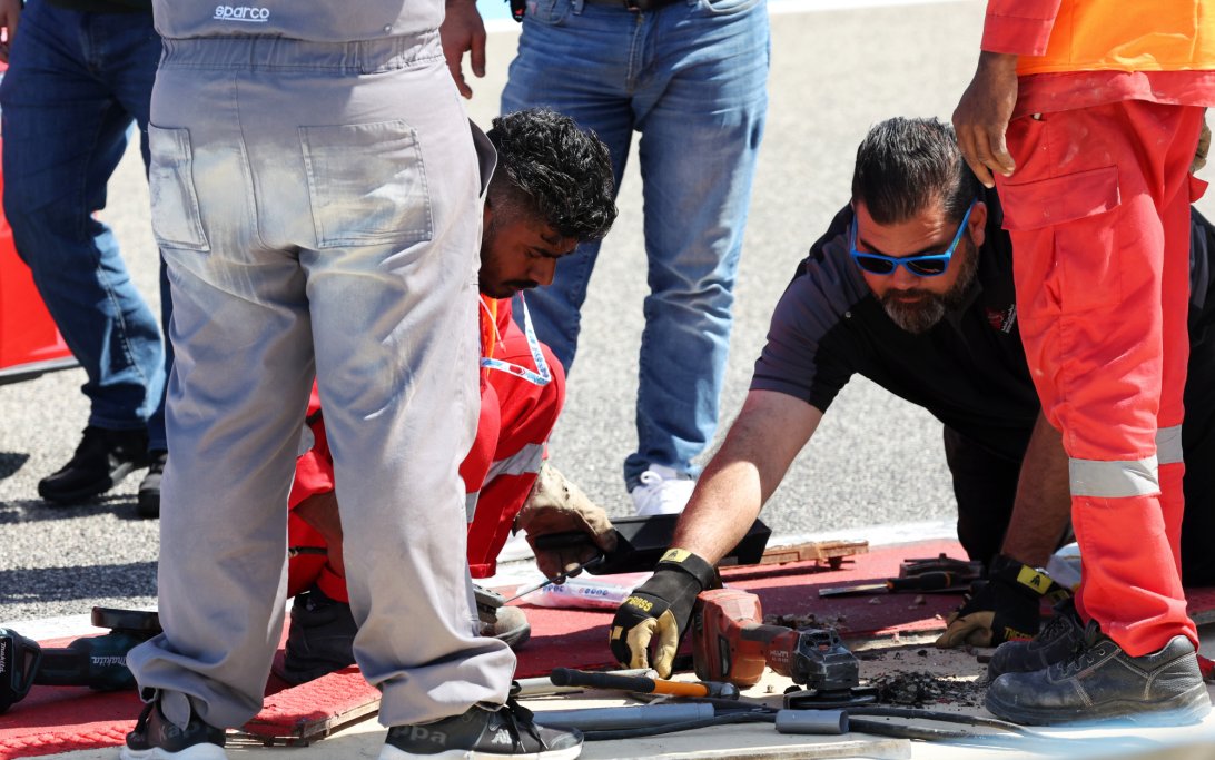 Bahrain drain cover works testing