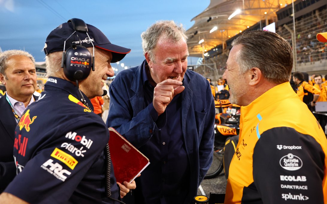 Zak Brown Adrian Newey