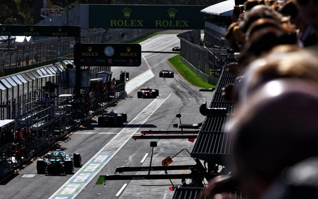 Australia pitlane