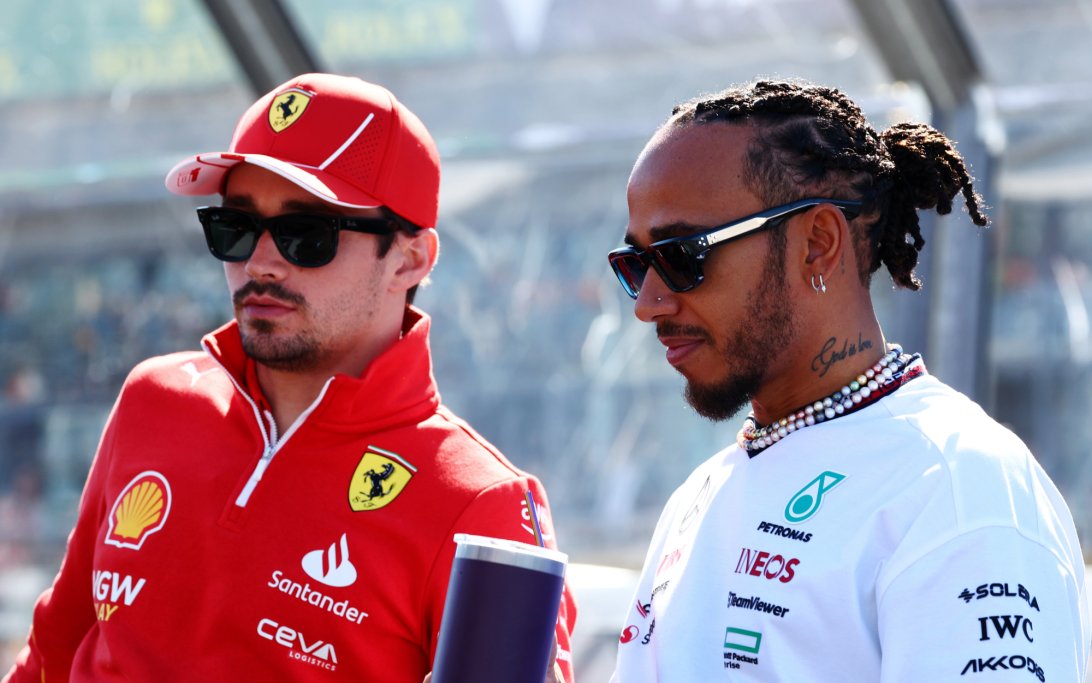 Hamilton Leclerc 2024 Australia