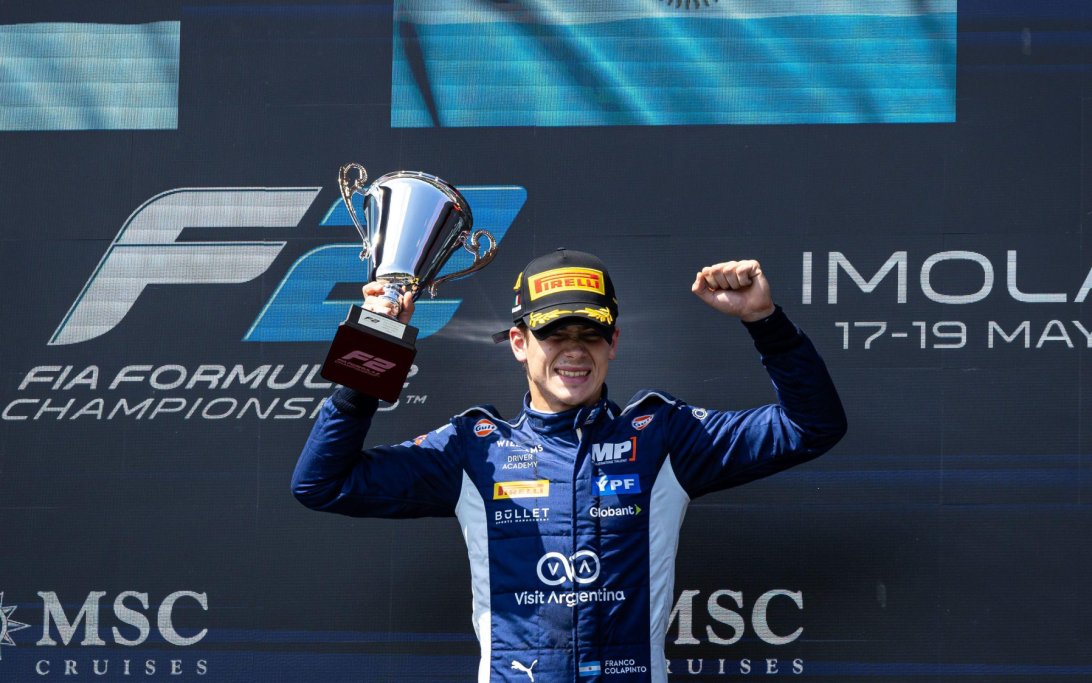 Colapinto F2 win