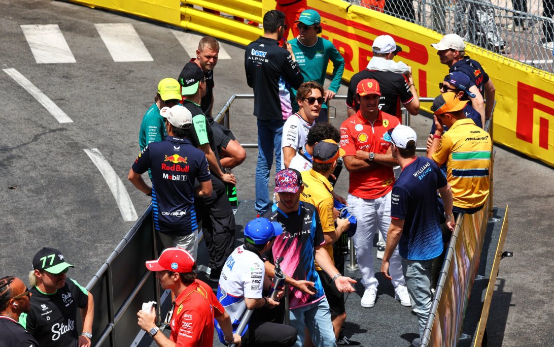 Monaco driver parade