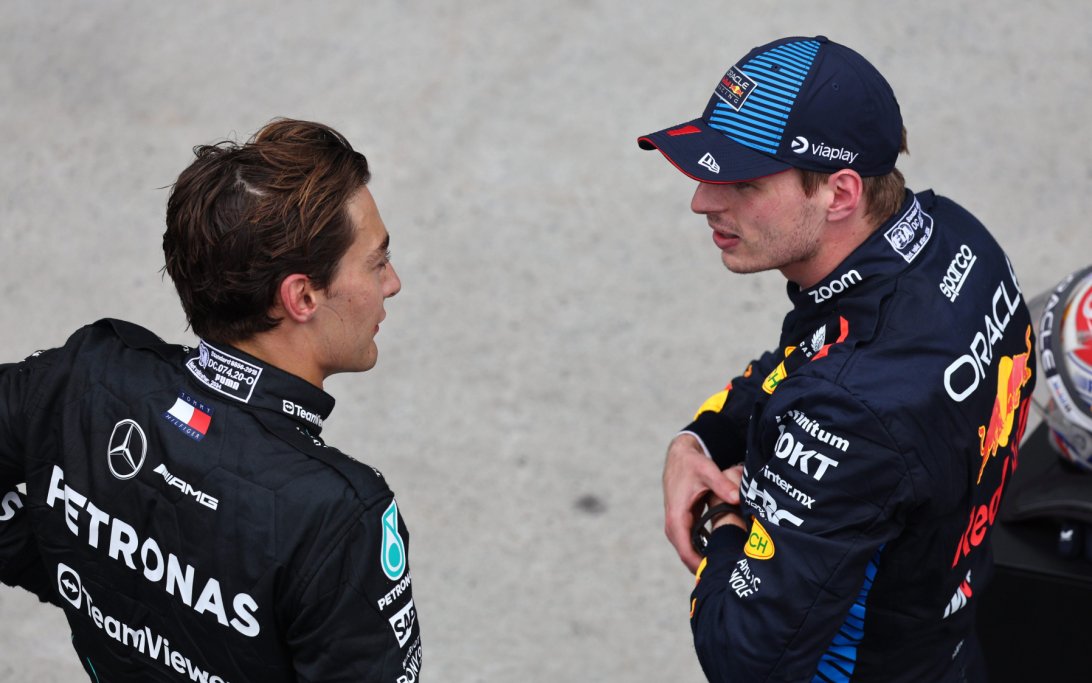 Verstappen Russell 2024
