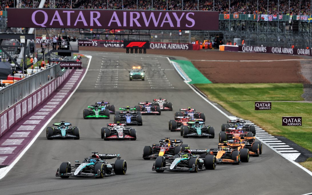 Race start Silverstone