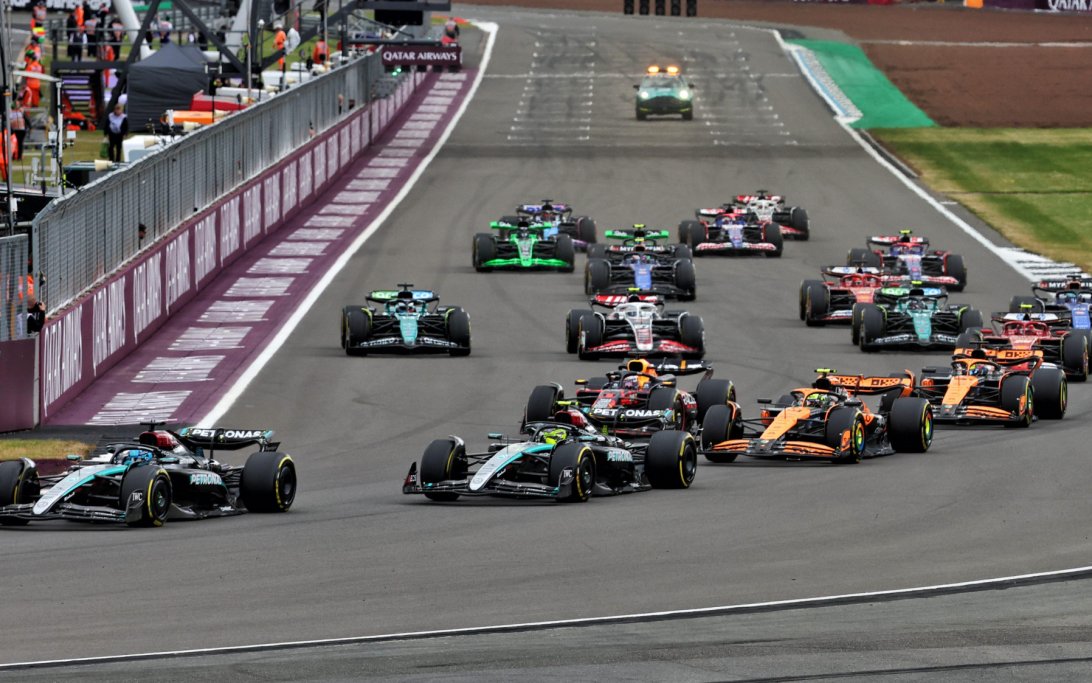 Start race Silverstone