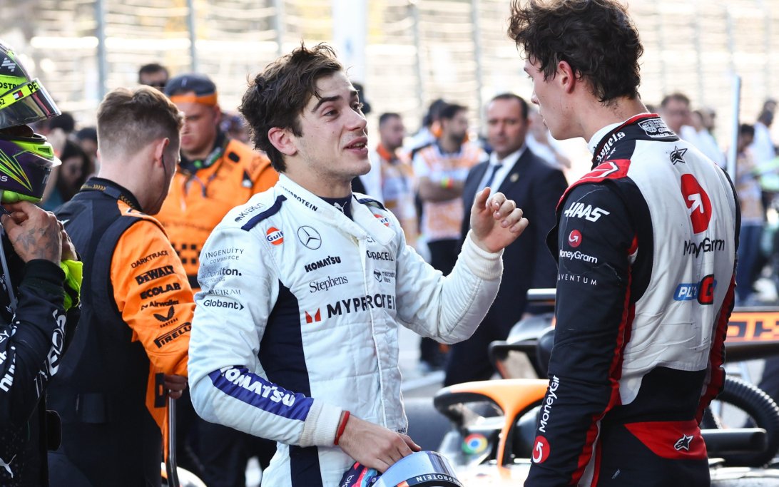 Colapinto Bearman Azerbaijan race