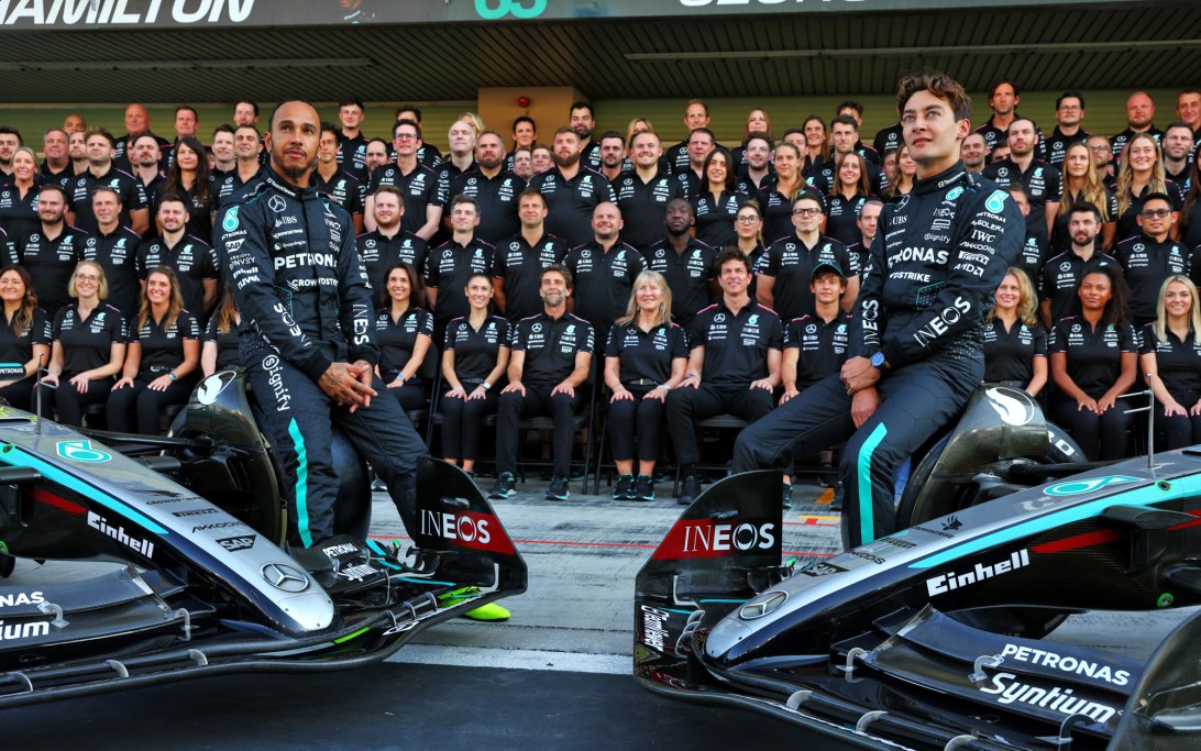Mercedes team Abu Dhabi