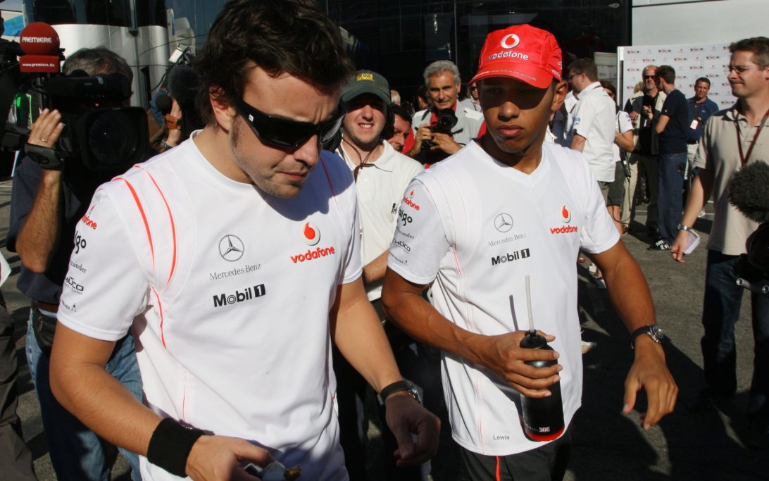 Alonso Hamilton 2007
