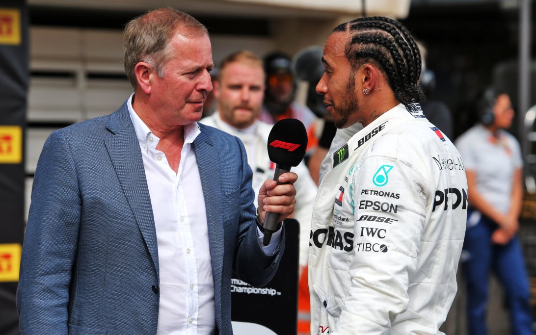 Martin Brundle Lewis Hamilton